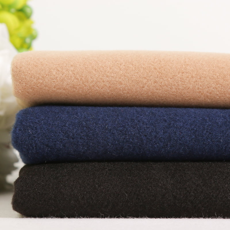 FX50081 Malakas na Timbang Double Side Brushed Poly Rayon Spandex Tela para sa Winter Coat