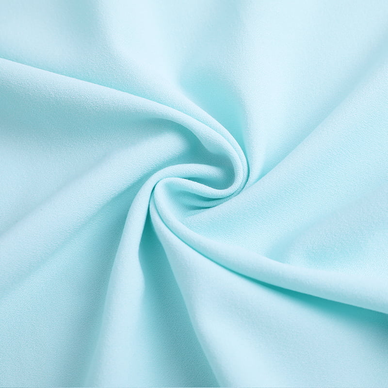 FX50226 Reactive Dyed Wrinkle Resistant Poly Rayon 4 Way Stretch Crepe Fabric Para sa Suit at Pants