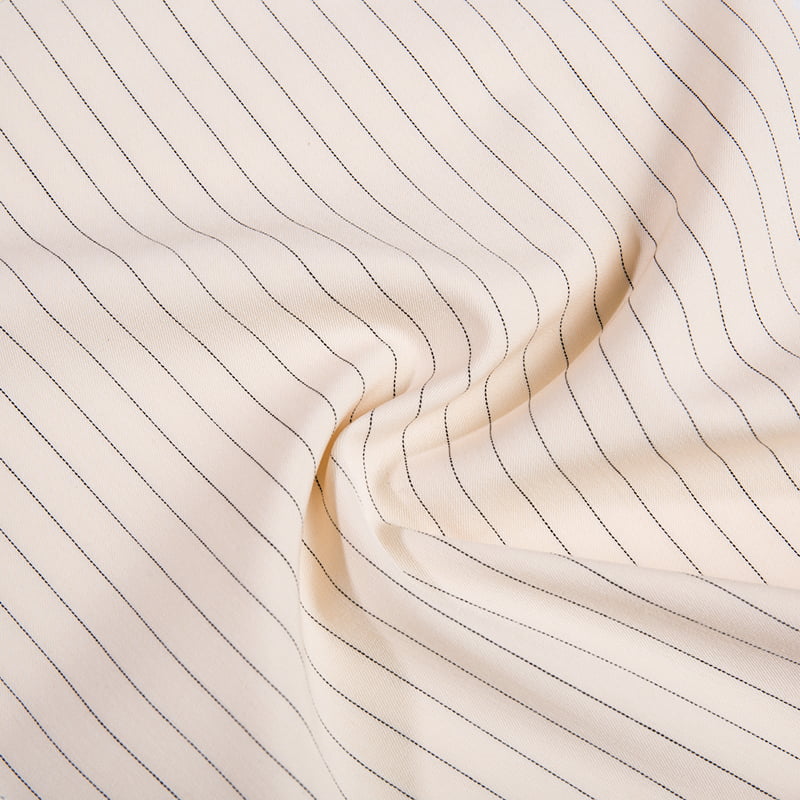 FX55895 I -customize ang Stripe Design Viscose/Poly Twill Tr Spandex Fabric Para sa Mga Ladies's Suit at Uniform