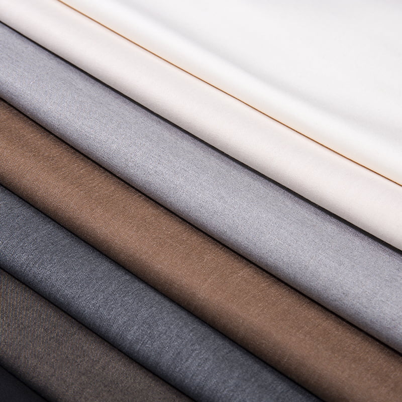 FX55885 Mataas na kalidad ng tela ng lana na polyester rayon na may kahabaan na tela na kababaihan ay hindi outwear